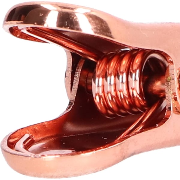 Tetningsklips i rustfritt stål (roségull) (1 stk)