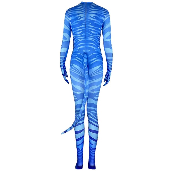 Voksen Anime Kostume Neytiri Kostume Kvinder Jumpsuit L Male without belt