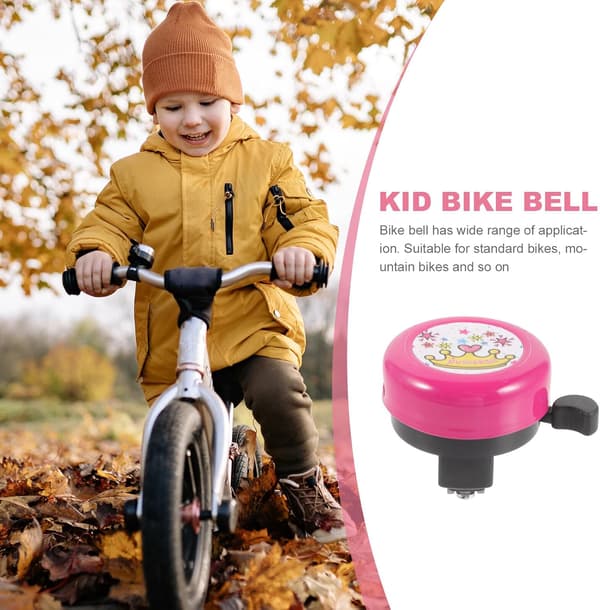 Högljudd cykelklocka för och, robust 22 mm universell styrringklocka