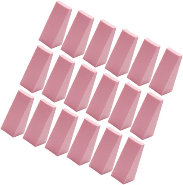 3-pack Gradient Nails Sponge Block Pack Diy Manikyr Konstverktyg för Nageltillbehör Multifunktionell Skönhetssvamp Hemma