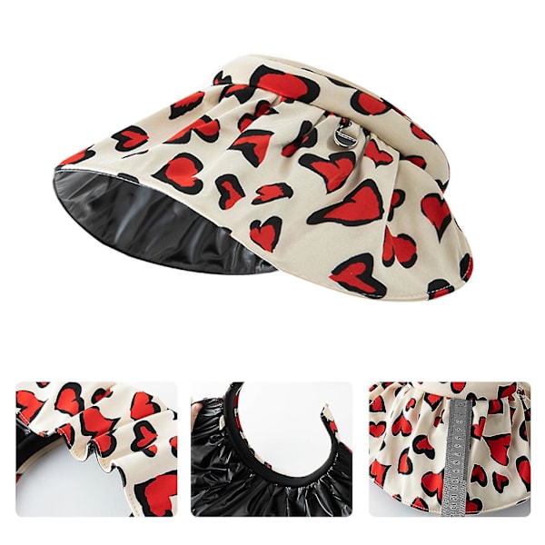 Lett Nylon Tom Hat For Shell Hat Myk Fiskehatt For Utendørs Sport Beige red