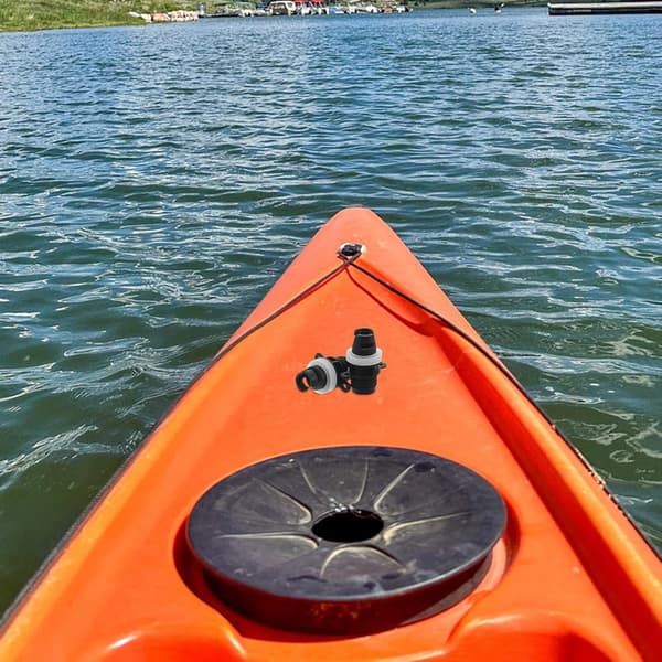 4 stk. luftpumpeadapter til oppustelig paddleboard, kajak, jolle luftventilforbindelse