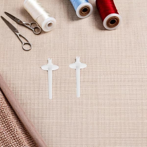 10 stk. plastikspoleholdere til symaskiner