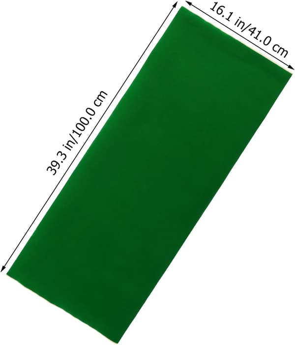Falsk gressplen DIY plenmatte 41x100cm nylon kunstgressmatte for sandbordmodell dekorasjon