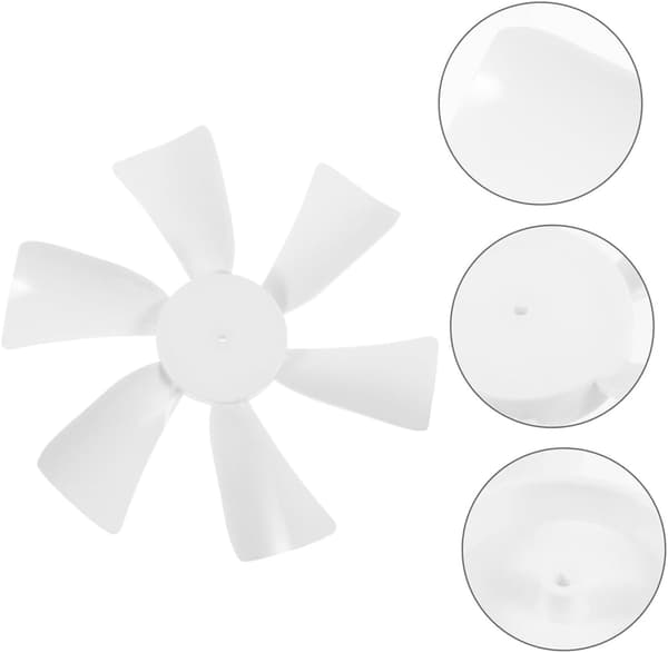 2 stk. 6-tommer RV-ventilatorvinger Erstatning til RV-loftventilator Robust til egnet til camping og udendørs ventilation