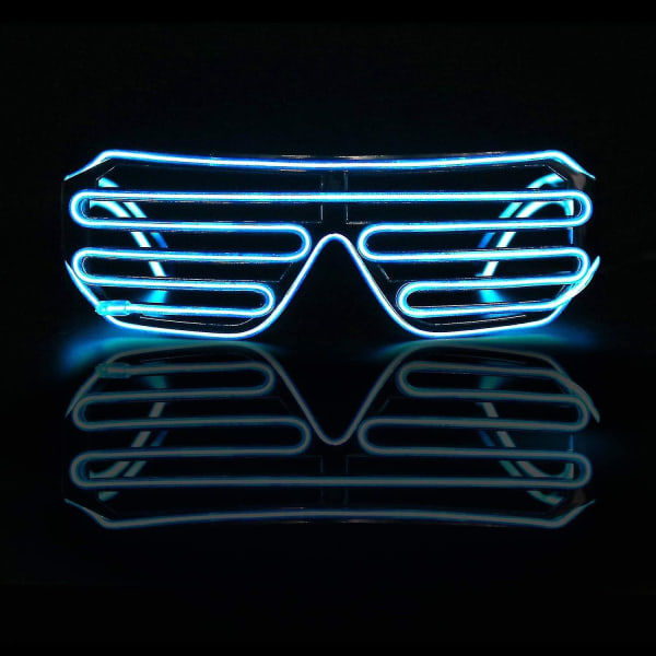 Leuchtbrille Leuchten Cool Brille,led Partybrille Glhen Auge Brille Spielzeug Glser Fr Holloween (shikai)-yuhao