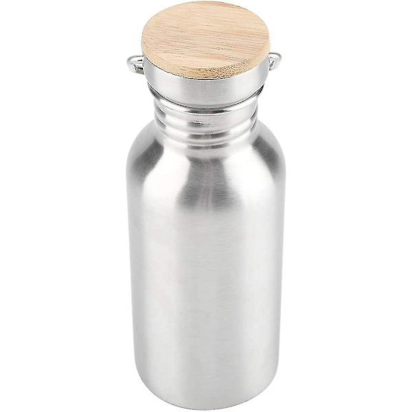 Vattenflaska i Rostfritt Stål, Bärbar Vattenkopp för Utomhus, Dryckesflaska, Resekopp, 500 ml