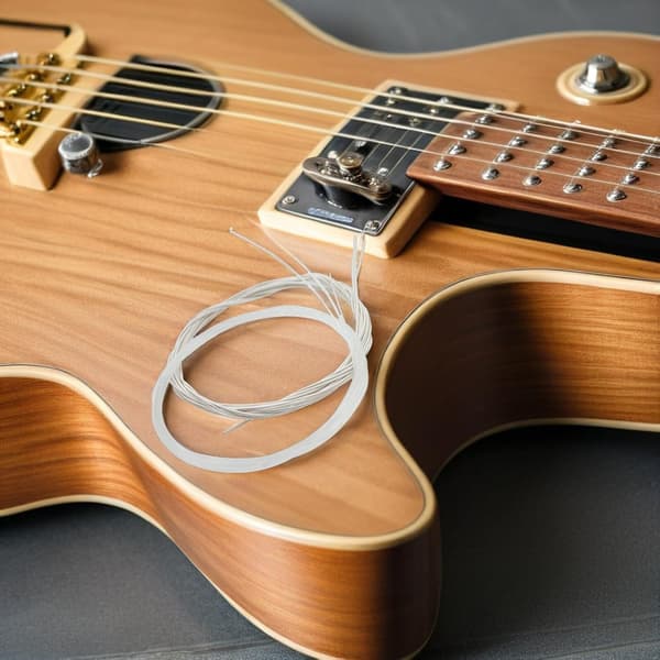 Nylon akustiska gitarrsträngar 24 st för klassisk gitarr – Medium spänning knytände ersättningsset