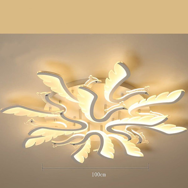 100 cm himmennettävä kattovalaisin LED-pinta-asennus metalli moderni