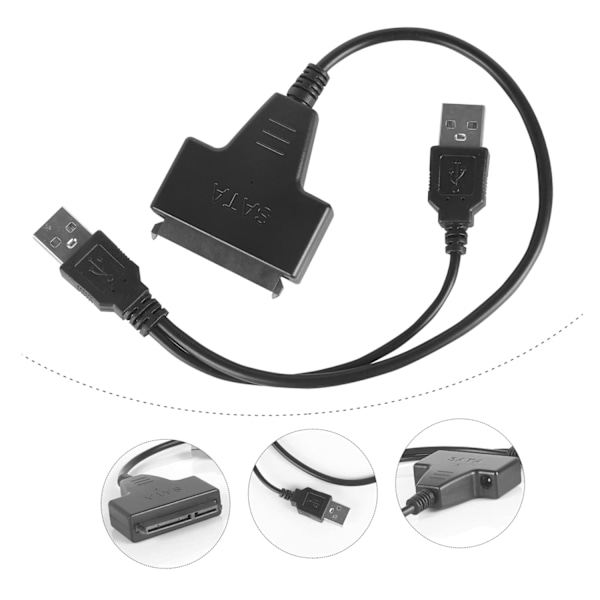 Till Usb-kabel Extern Hårddiskadapter Usb till Datakabel -tums Hdd-kabel