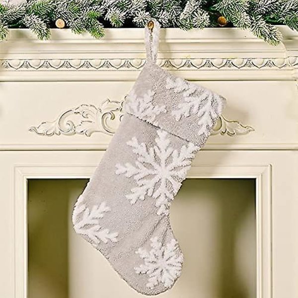 Jule Strømper Store Jule Strømper Julepynt Jule Strømpe Grey