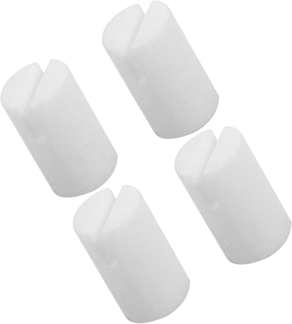Banjo Nut Ox Bone Replacement 4Pcs Stringtillbehör för 5-strängade banjospelare med förbättrad ljudkvalitet