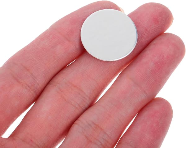 500 st aluminiumfolie induktionsfoder tätningsfoder 28 mm PET PE elektromagnetisk folietätning