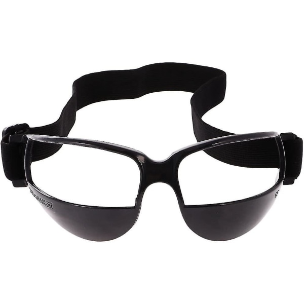 Sæt med Bavoe 5 Dribble Goggles Specs Sikkerhedsbriller til basketball dribling træning, One Size passer til de fleste