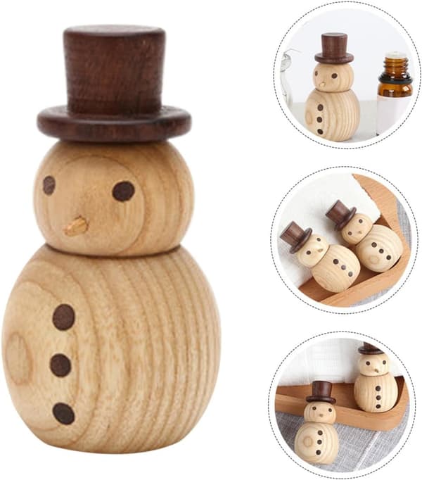 Bil Arom Diffuser Trä Eterisk Olja Fordon Rökelse Diffuser Delikat Rökelse Trä
