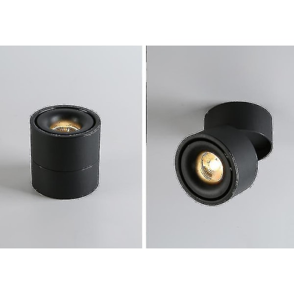 5W Innendørs LED Taklampe, Justerbar Reflektor, Taklampe, Roterende Taklampe