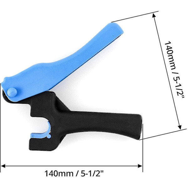 -grip Punch Vandingsanlæg Have Slange Nåle Til Have Slange Drypper Indsæt Værktøjer Åbning Hul, 4mm, blå