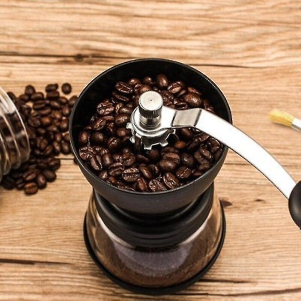 Bärbar kaffekanna Kaffemaskin Handvevad kvarn