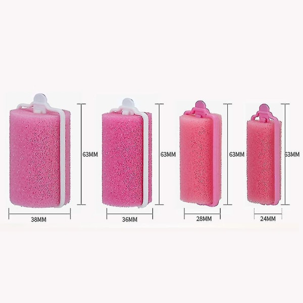 Sponge Hair Rollers Foam Styling Wave Curler Tools