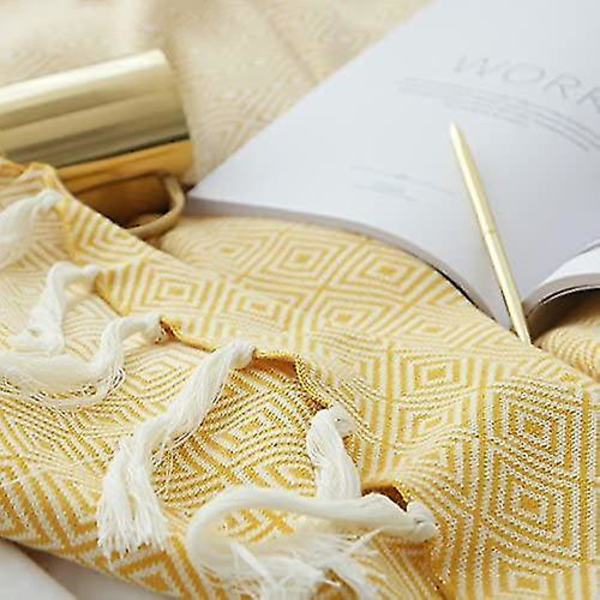 100% Bomullsfilt i Vävd Chenille Jacquard för Soffa