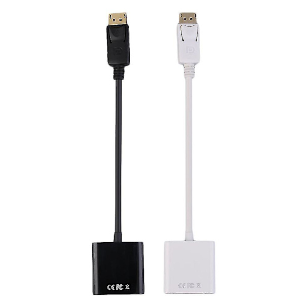 DisplayPort DP Han till DVI Hona Videoadapterkabel