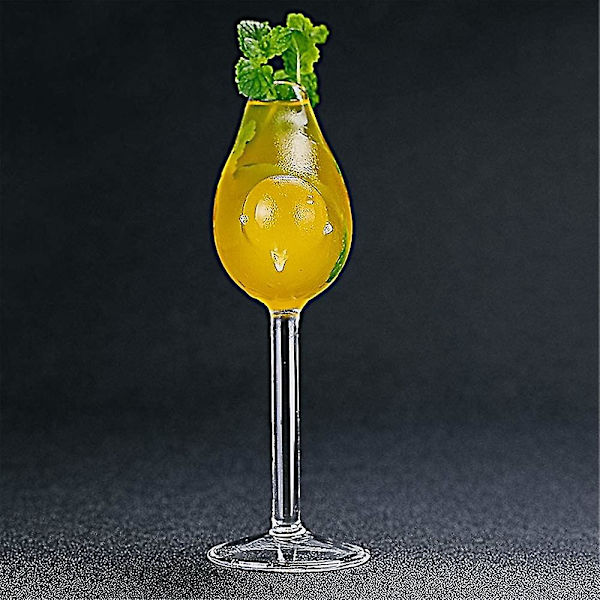 Fugleformet cocktailglas 5 Oz/150 Ml 2 stk. Unikt champagneglas 2 stk. glasvarer velegnet