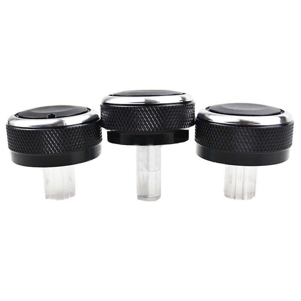 Airconditionering A/c Knappen Sort Erstatter Til Mazda 2 Ny Holdbar (sort) (3 stk)