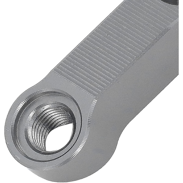 Motorcykelbackspegel Förlängare Extender Aluminium (silver) (2 st)