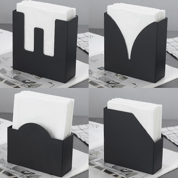 Paperipyyheteline ruostumattomasta teräksestä pystypystypaperiteline,  musta, D ceba | Fyndiq