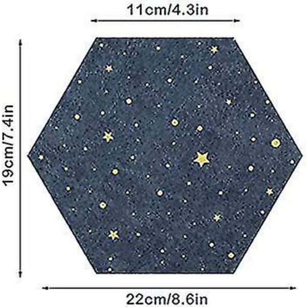 Cork Board Filt Pin Stjernehimmel baggrund opslagstavle