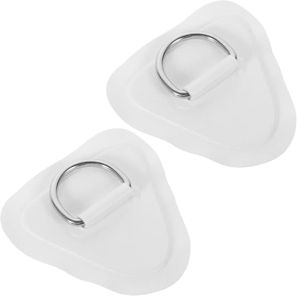 2st Kajak D-formade spännen Elastiska repöglor för kanot och uppblåsbara båtar PVC-material