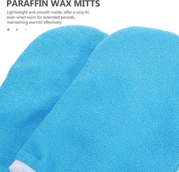 Paraffinvaxvantar Tjocka Paraffin Uppvärmda Hand Spa Vantar Paraffinbadhandskar