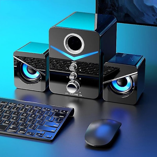 2023 USB-kablet Fashion Combo Højttaler Computer Bas