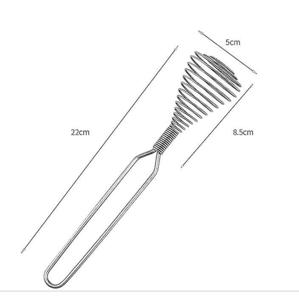 Rustfrit Stål Spiralpisker, Køkkenudstyr (1 Pisker)