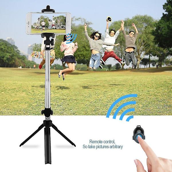 Håndholdt Mini Tripod Bluetooth Selfie Stick til Telefon