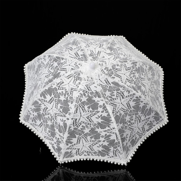 hvid blonder dekorativ paraply fotografering Prop 93eb | Fyndiq