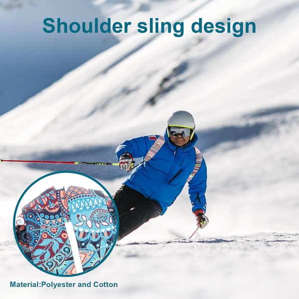 Skate Leash Rullskridsko Axelrem Justerbar Polyesterrem 2st Bärbar