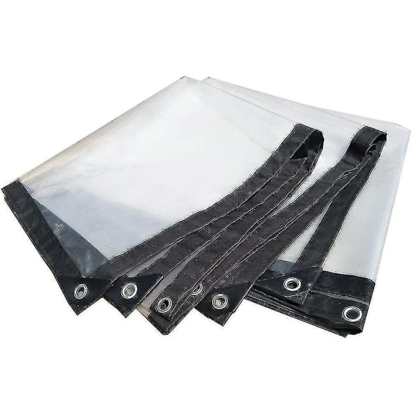 2m x 2m Tarpduk Vattentät Tjock Transparent Plåt