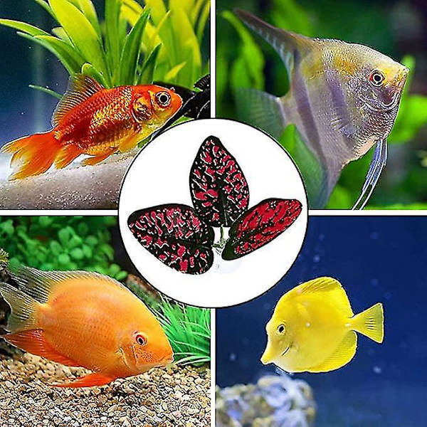 3 stk. Betta Blad Flydende Seng Hængekøje Kunstig Plante Fisk Hvile