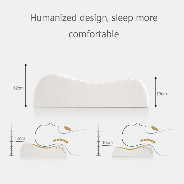 Latex Cervical Vertebrae Helsepleie Ortopedisk Pute