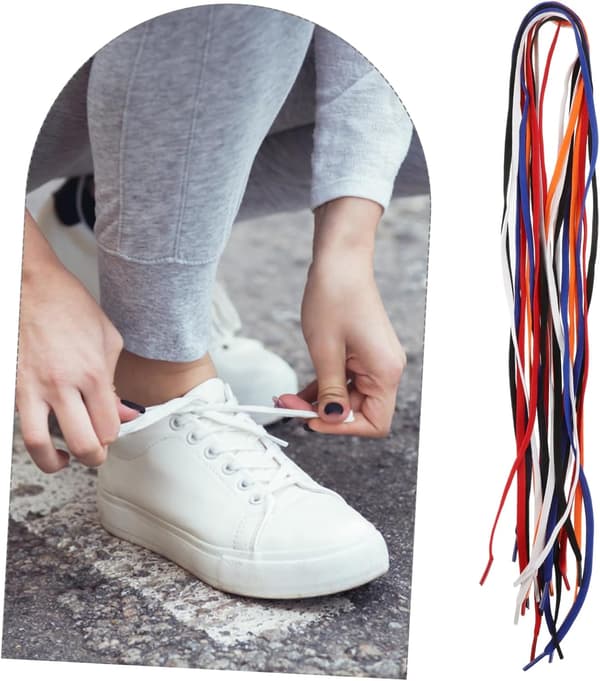 5 par elastiske snørebånd til voksne af holdbare snørebånd til sneakers, problemfri, behagelig pasform, flere farver