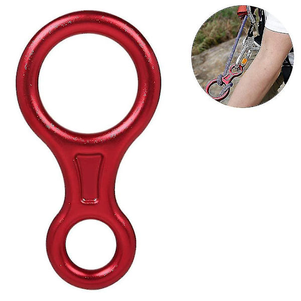 Klätterräddning Heavy Duty Hög Styrka Rappel Enhet