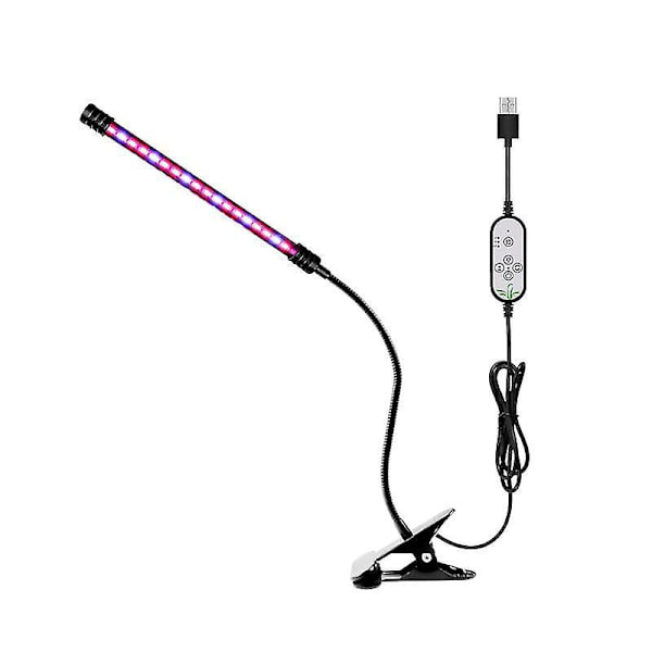 4 Hoveder Vækstlys Plantevækstlampe Indendørs Hydroponics