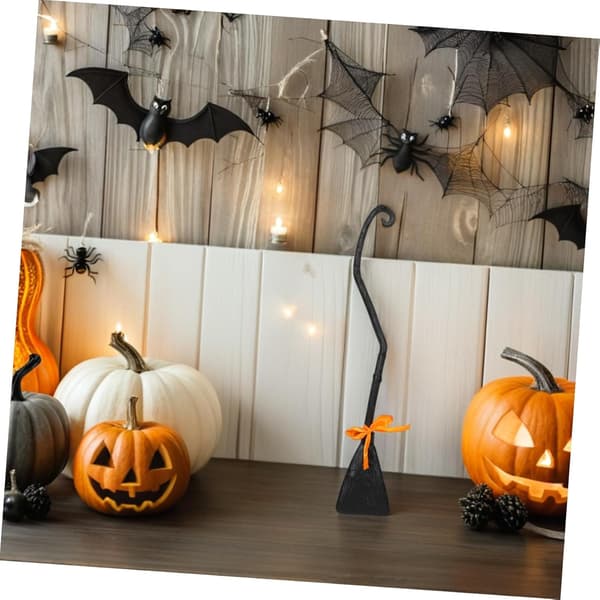 Halloween Heksekost Rekvisitt Gutter og Jenter Kostyme Kosteskaft