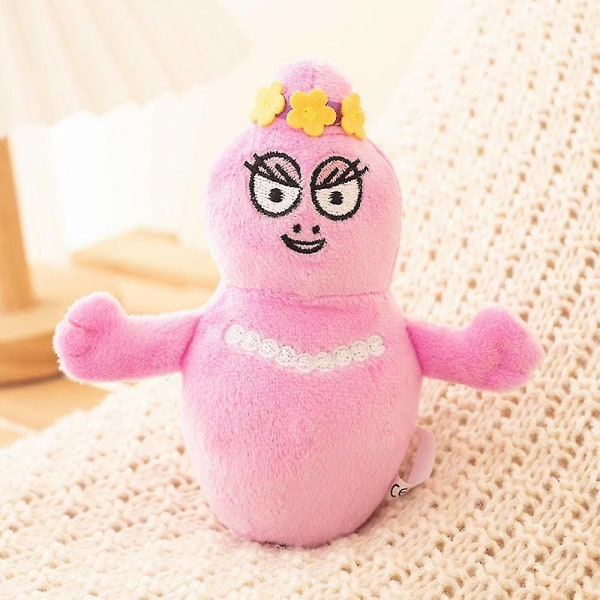 Barbapapa Plyslegetøj Anime Barbapapa Dukke Blød Fyldt Legetøj Kawaii Barbapapa Dukke purple