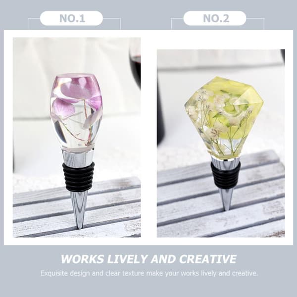 DIY flaskepropper dekorative silikonformer design og kreativ stil