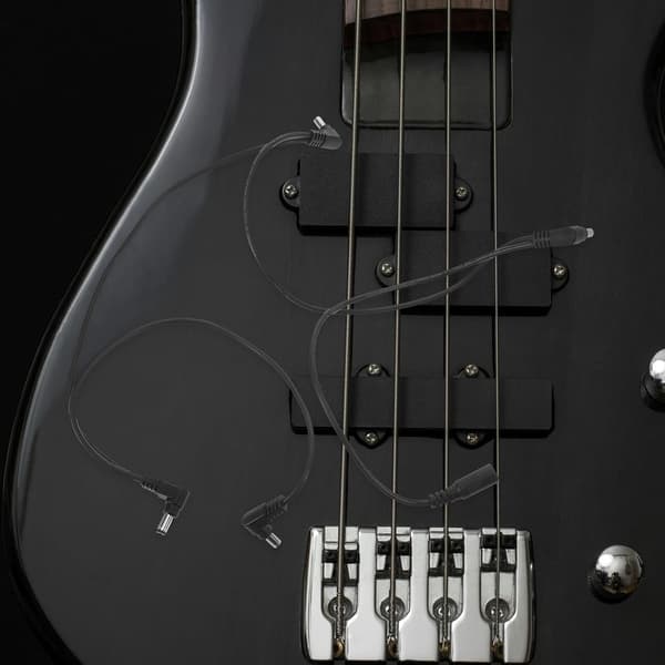 Gitarpedal patchkabel for elektronisk utstyr og gitareffekter med PVC- og kobbermateriale