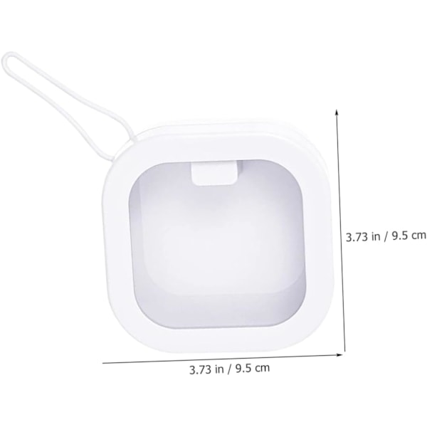 Rejse Essential 4 stk Hårelastik Holder Organizer Vatrondel Dispenser Smykkeskrin