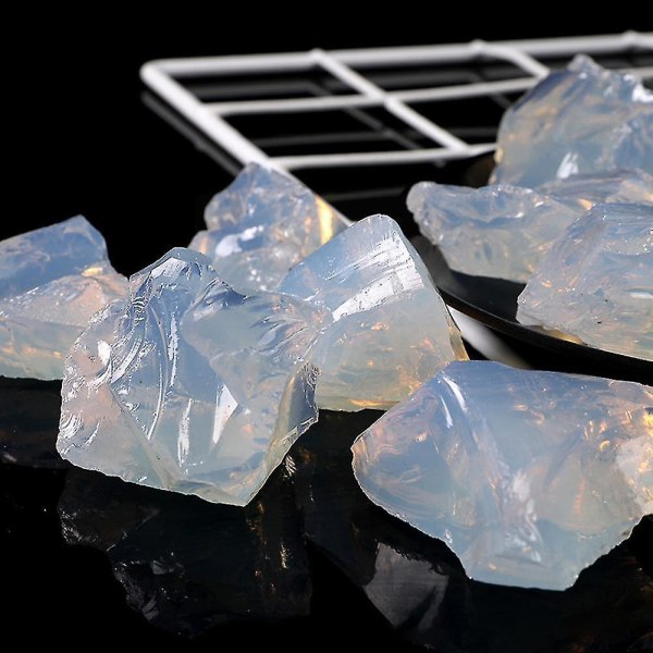 Naturlig Opal Krystall Rough Stone Mineral Crafts Dekor 98e6 | Fyndiq