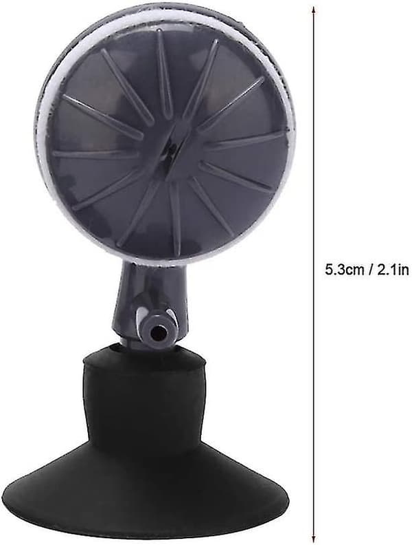 2 st Luftstensskivor med sugkoppar Bubbel Luftsten Diffusor Roterande Typ